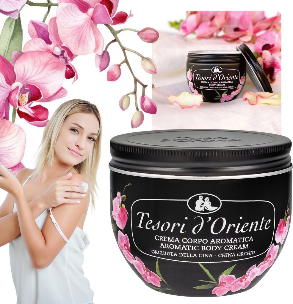 Tesori d'Oriente Orchidea Della Cina tělový krém 300 ml Obrázek produktu 