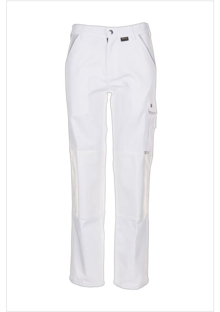 Planam  Canvas 320 Bundhose reinweiß/reinweiß Gr. 52, Produktbild 