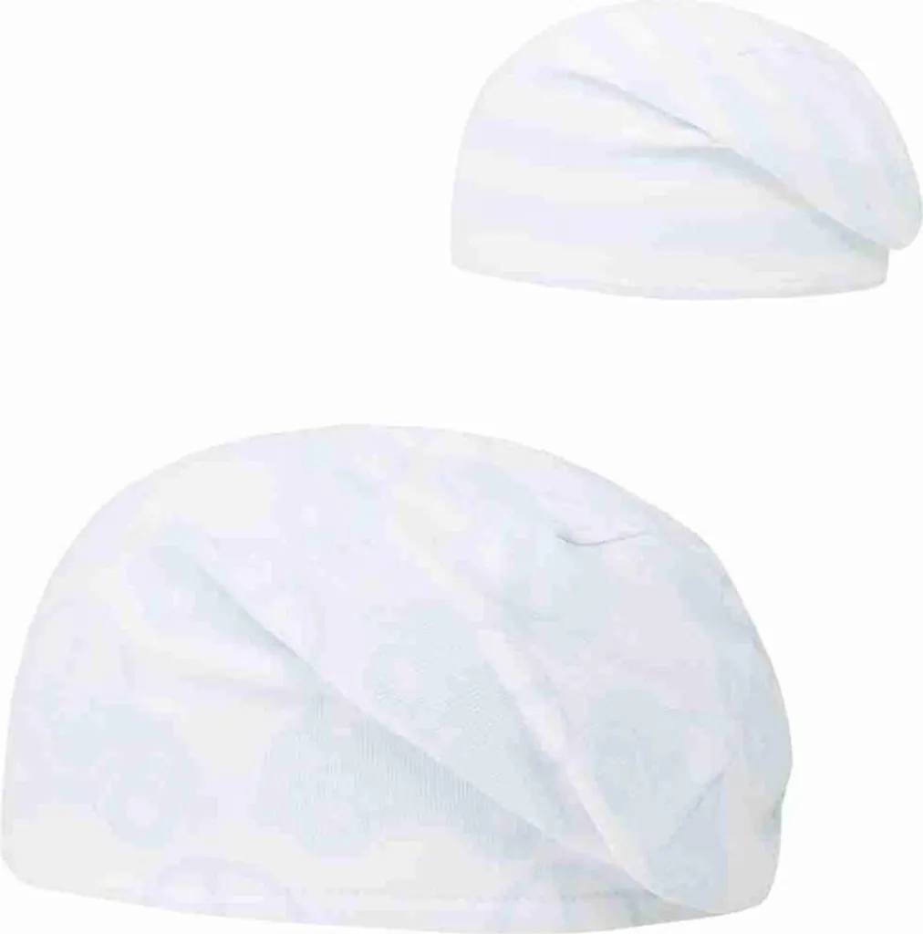 Döll Cappello Reversibile Baby - Fantasia Auto e Righe - Cotone 100%