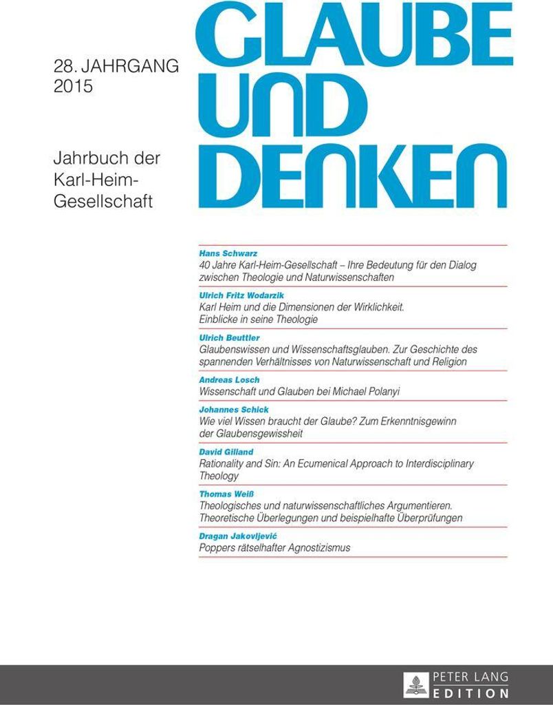 Glaube und Denken