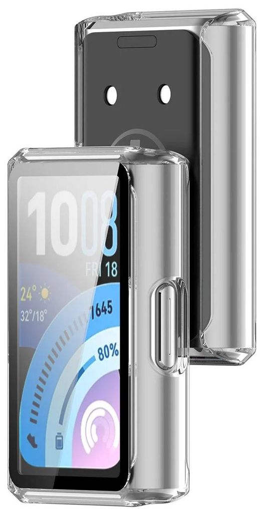 Schutzhülle mit Glas für Huawei Band 11 Pro, Bizon Case Produktbild 