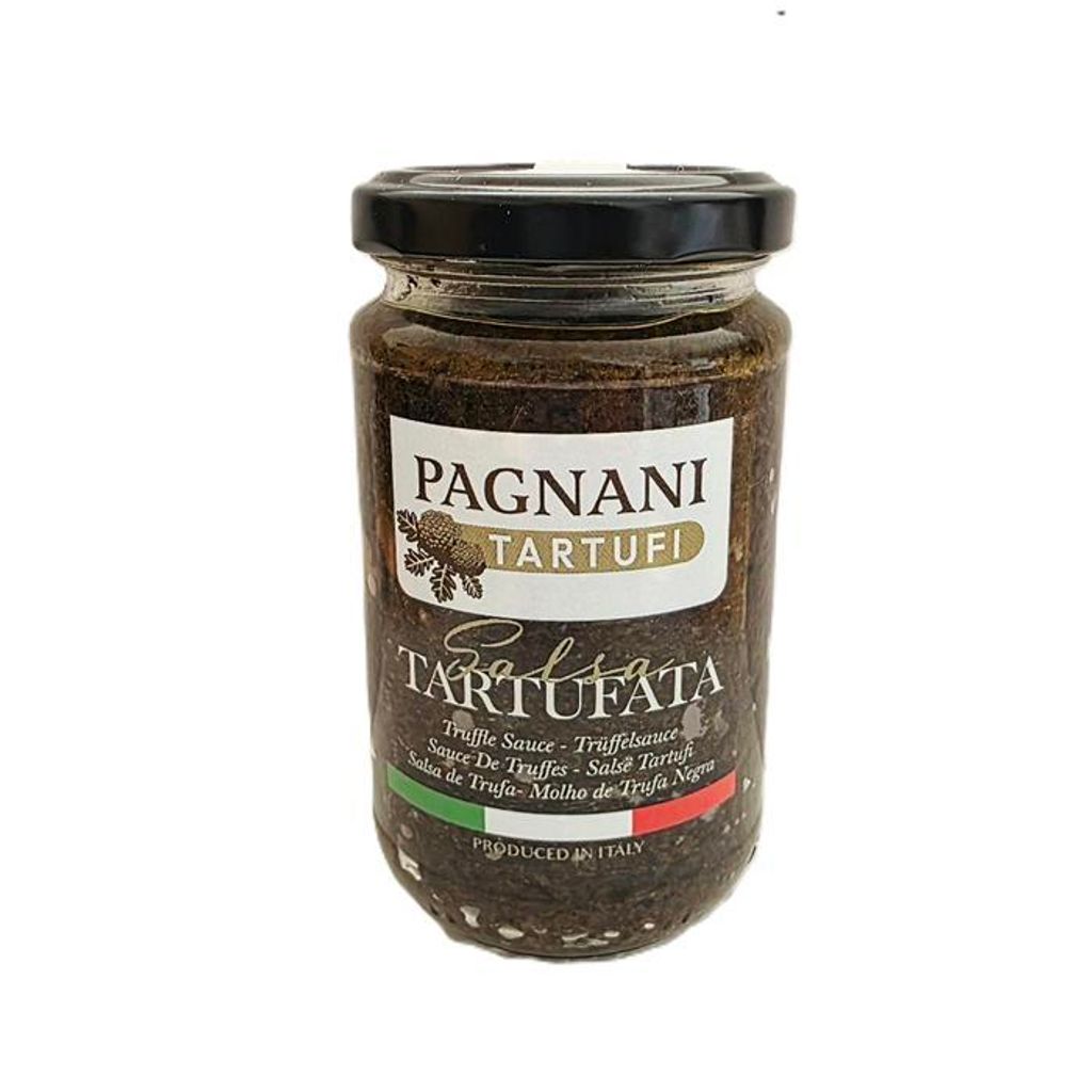 Salsa tartufata al 10 % con fettine di tartufo, 180 g Immagine del prodotto 