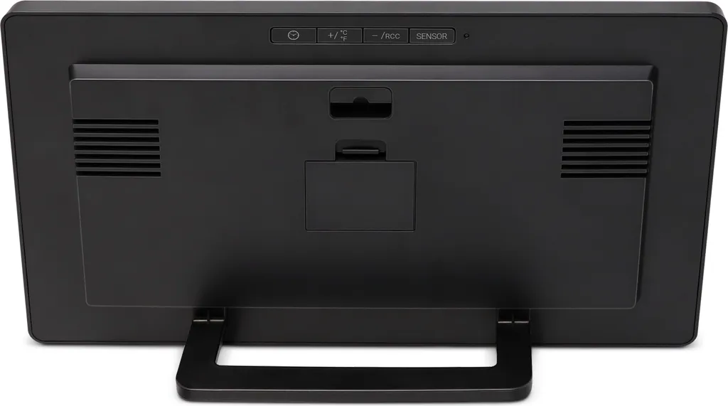 Explore Scientific RDC-8001 Station météo numérique noire LCD rechargeable