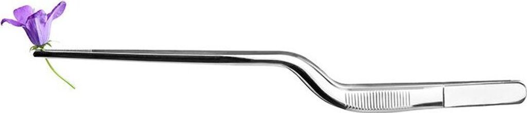 Ibili Gebogene Präzisionszangen 21 Cm Silber Silber One Size