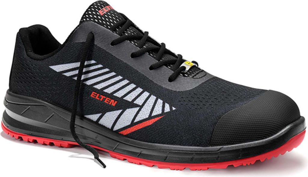 ELTEN Sicherheitsschuhe LARKIN XXSports black-grey Low ESD S1P 728111 Schwarz, 38