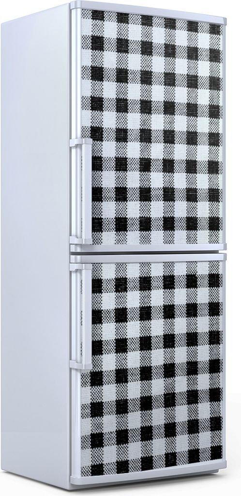 Kühlschrankdekoration 70x180 cm Aufkleber auf dem Kühlschrank - Geometrische Muster Abstrakt