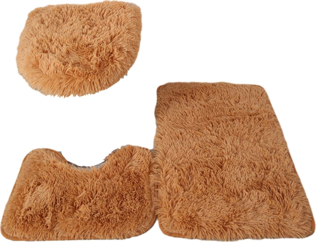 1 Set Toilettenmatte, superweich, U-förmiges Fußpolster, rutschfeste, saugfähige Bodenmatte für die Badezimmerdekoration zu Hause