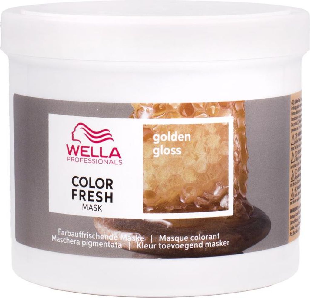 Wella Color Fresh Golden Gloss 500 ml  - gefärbte Haarmaske Produktbild 