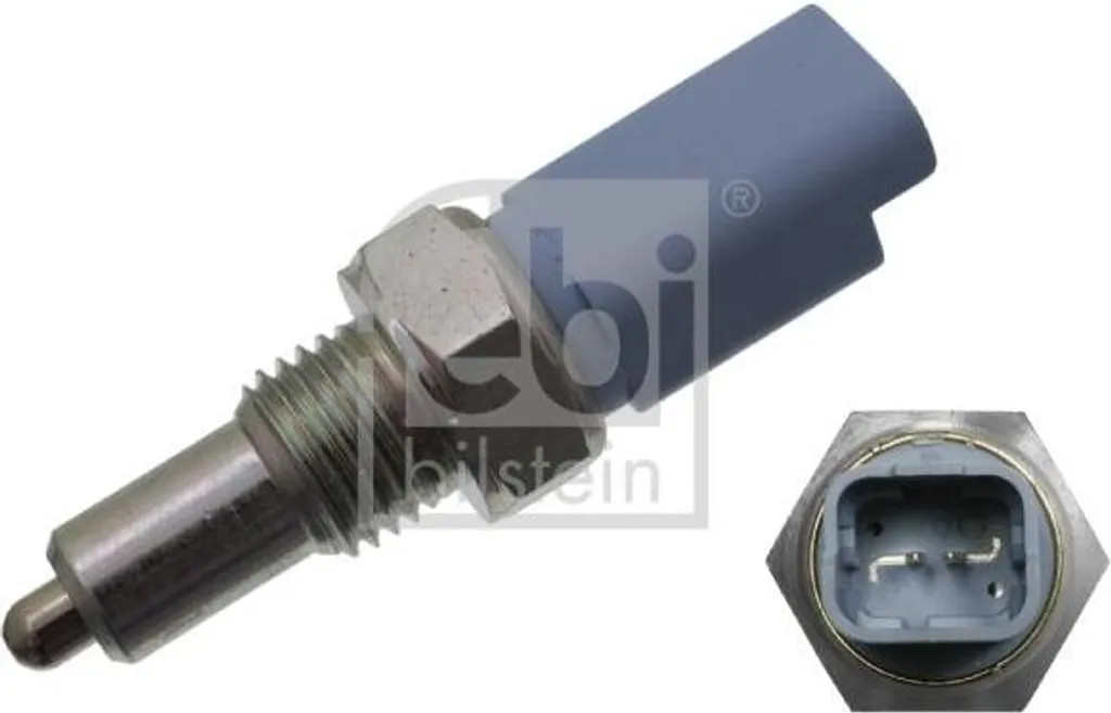 FEBI BILSTEIN 37169 Interruttore, luce di retromarcia OE 8200209496 compatibile con Logan, Twingo, Scenic, Sandero, Modus, Megane, Master, Laguna, Kangoo, Fluence, Clio, Movano