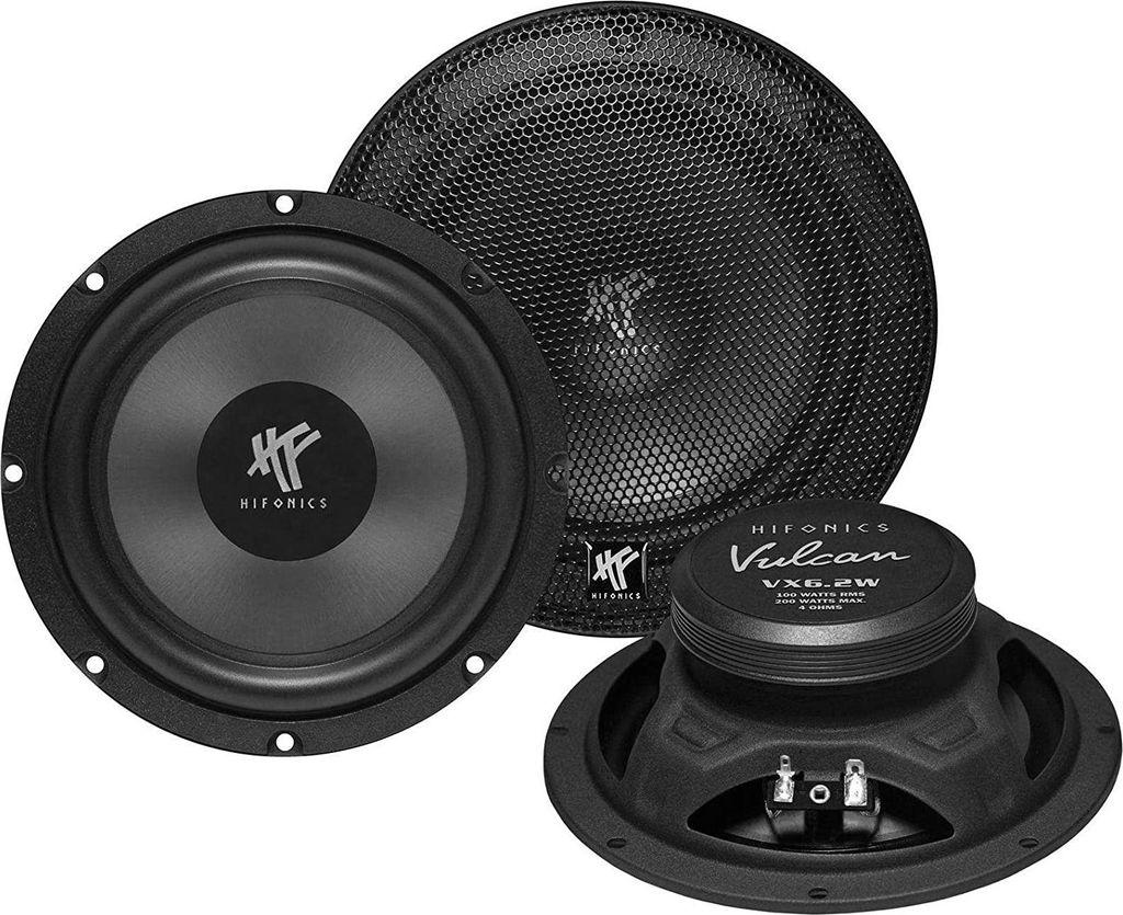 HIFONICS Dual Aktiv Bassreflex Gehäuse-Sub TDA-200R Produktbild 