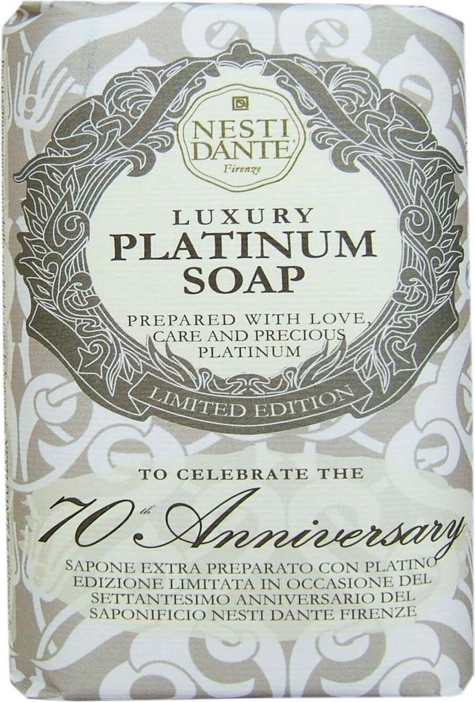 Nesti Dante Luxury Seife Soap Platinum 250 g
