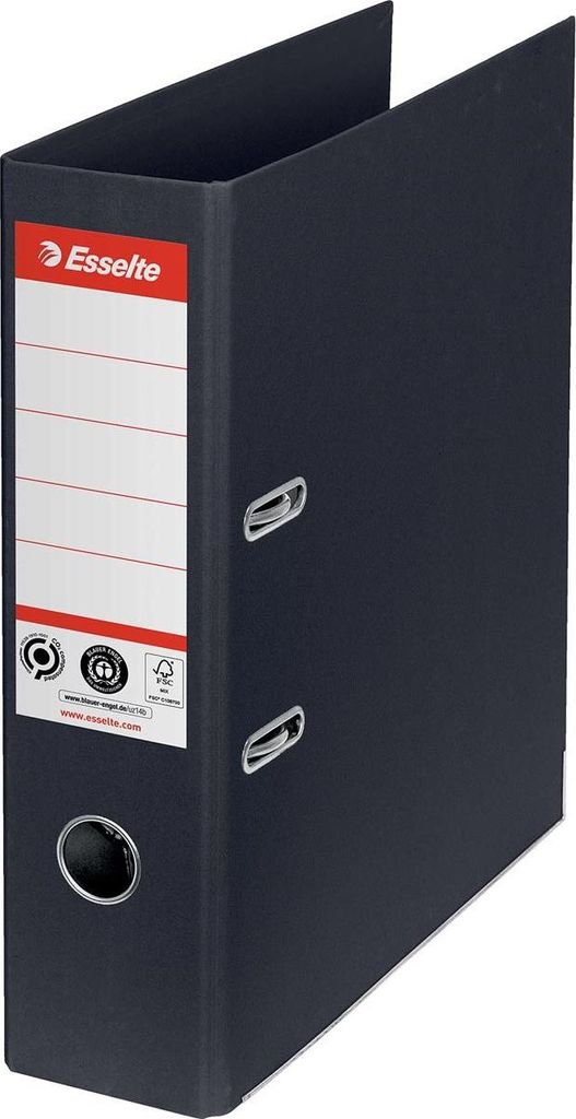 Esselte – Ordner Nr. 1, A4, Rücken 7,5 cm, schwarz