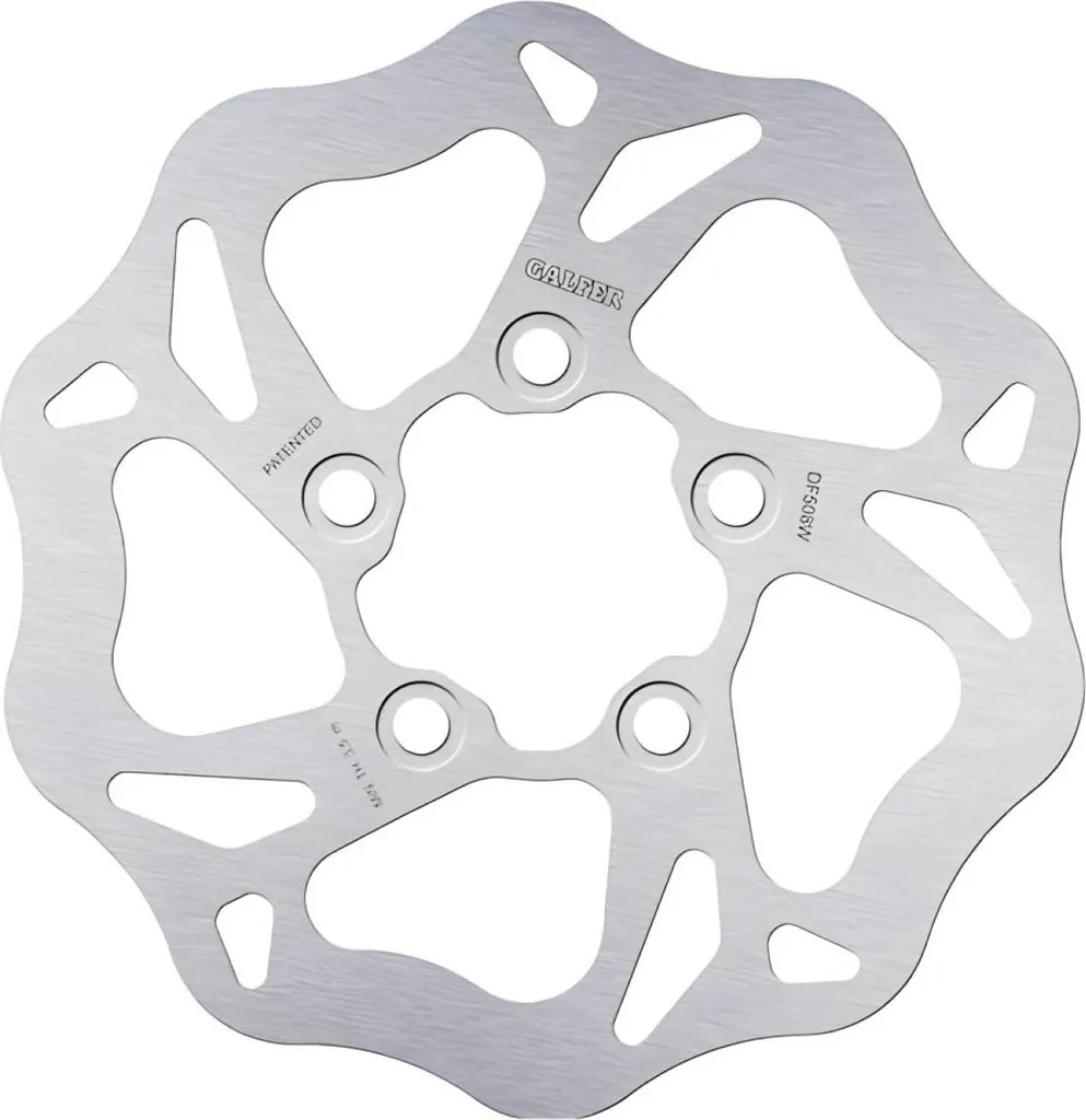 Disque Galfer DF508W WAVE rigide 220mm en acier inox pour Kymco Yager GT