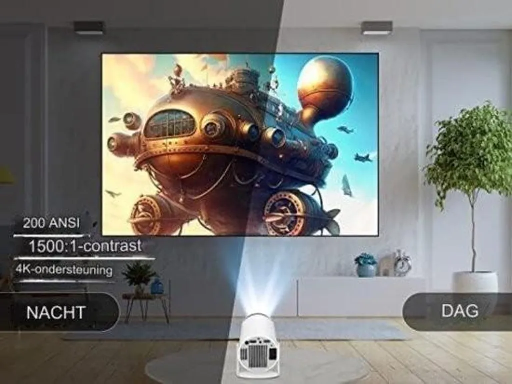 Mini projecteur WiFi Bluetooth : finis les petits écrans de mobiles