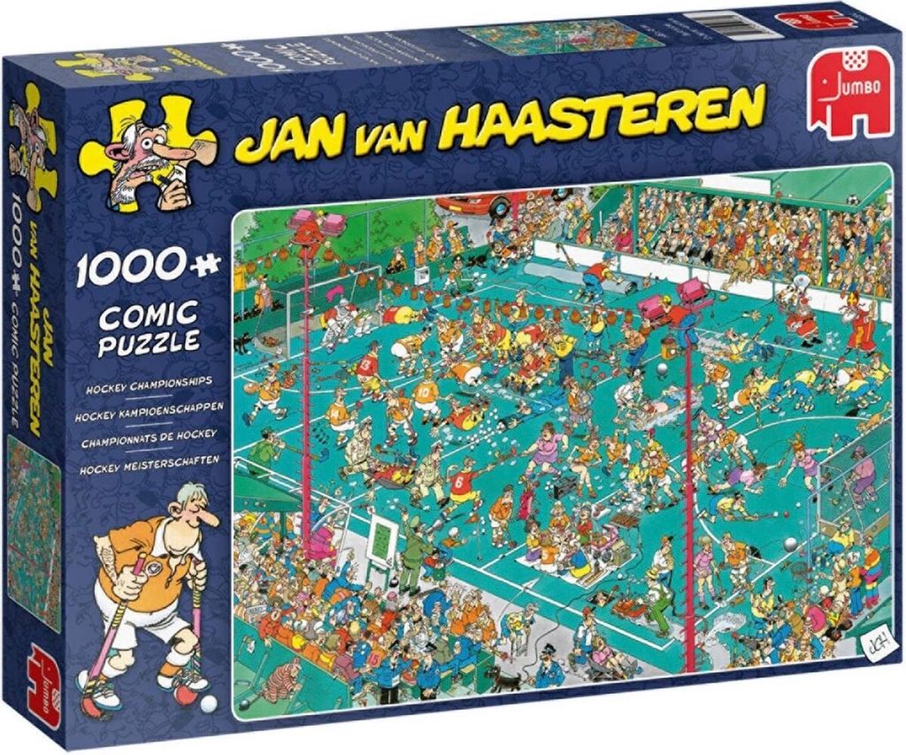 Jan van Haasteren Hockey Championships 1000 pcs, 1000 kusů, Obrázek produktu 