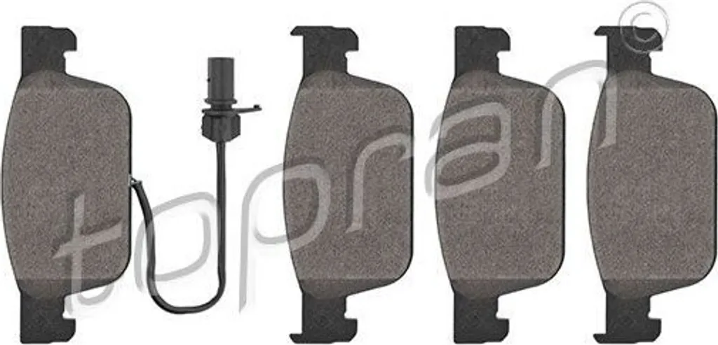 Plaquettes de frein avant haute performance pour Audi A4 B9 et Audi A5 F5