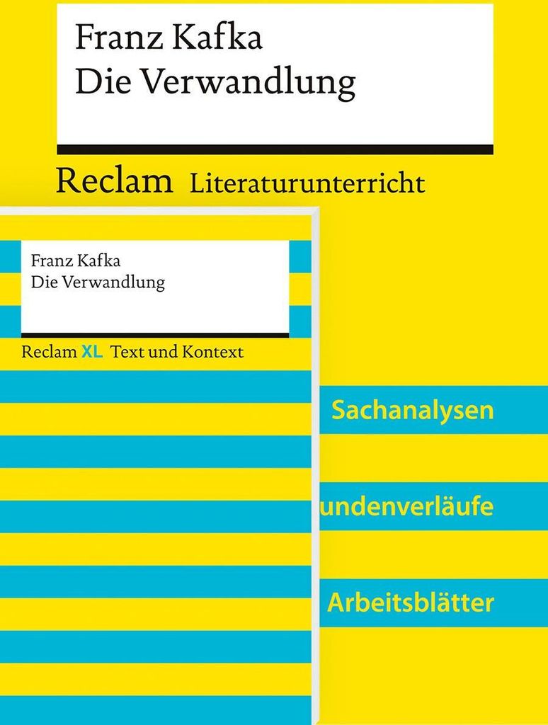 Paket für Lehrkräfte "Franz Kafka: Die Verwandlung" (Textausgabe und Lehrerband). 2 Bände eingeschweißt