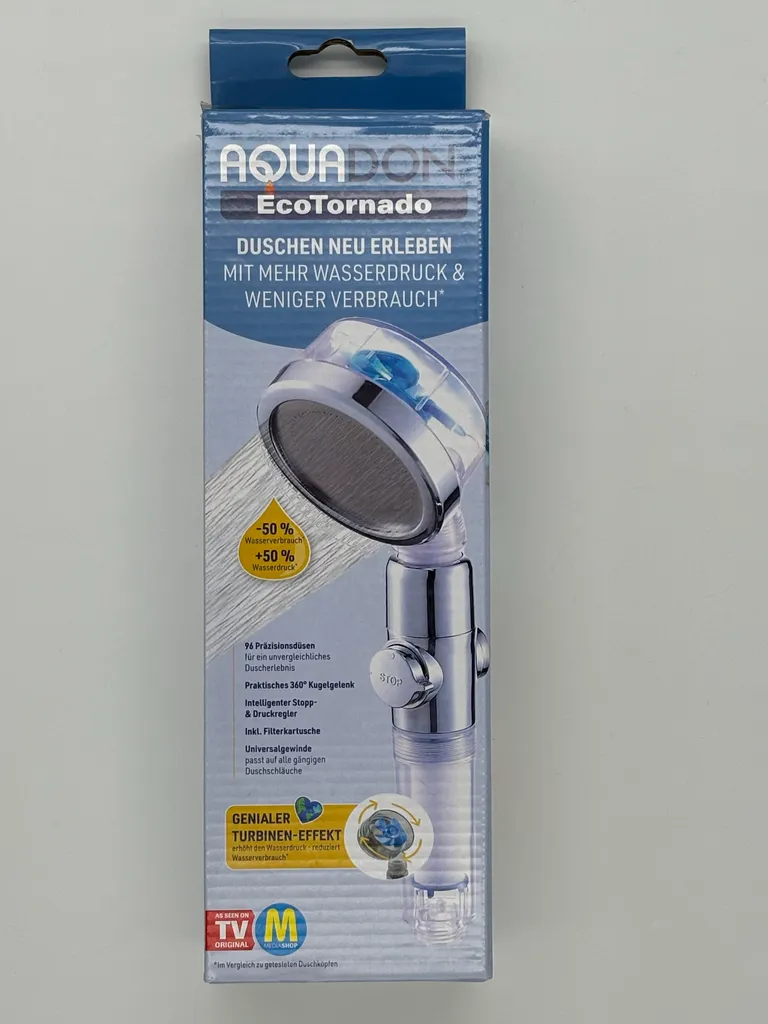 Soffione Auquadon Eco Tornado Blue - 8