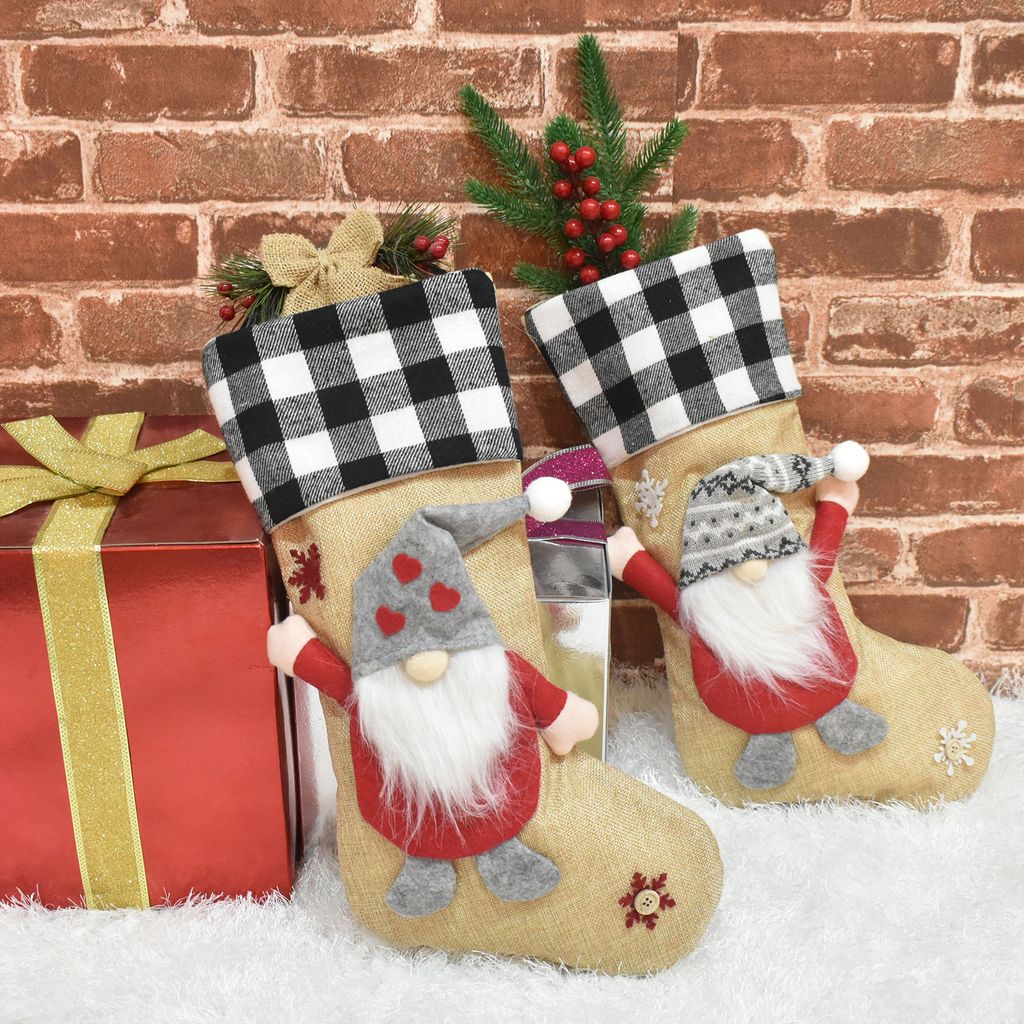 Bucilla Weihnachtsstrumpf-Applikationsset – 45,7 Cm, Mit Filz, Perlen & Pailletten