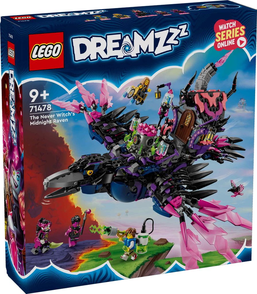 LEGO® DREAMZzz™ Půlnoční havran čarodějky Never 71478 Obrázek produktu 