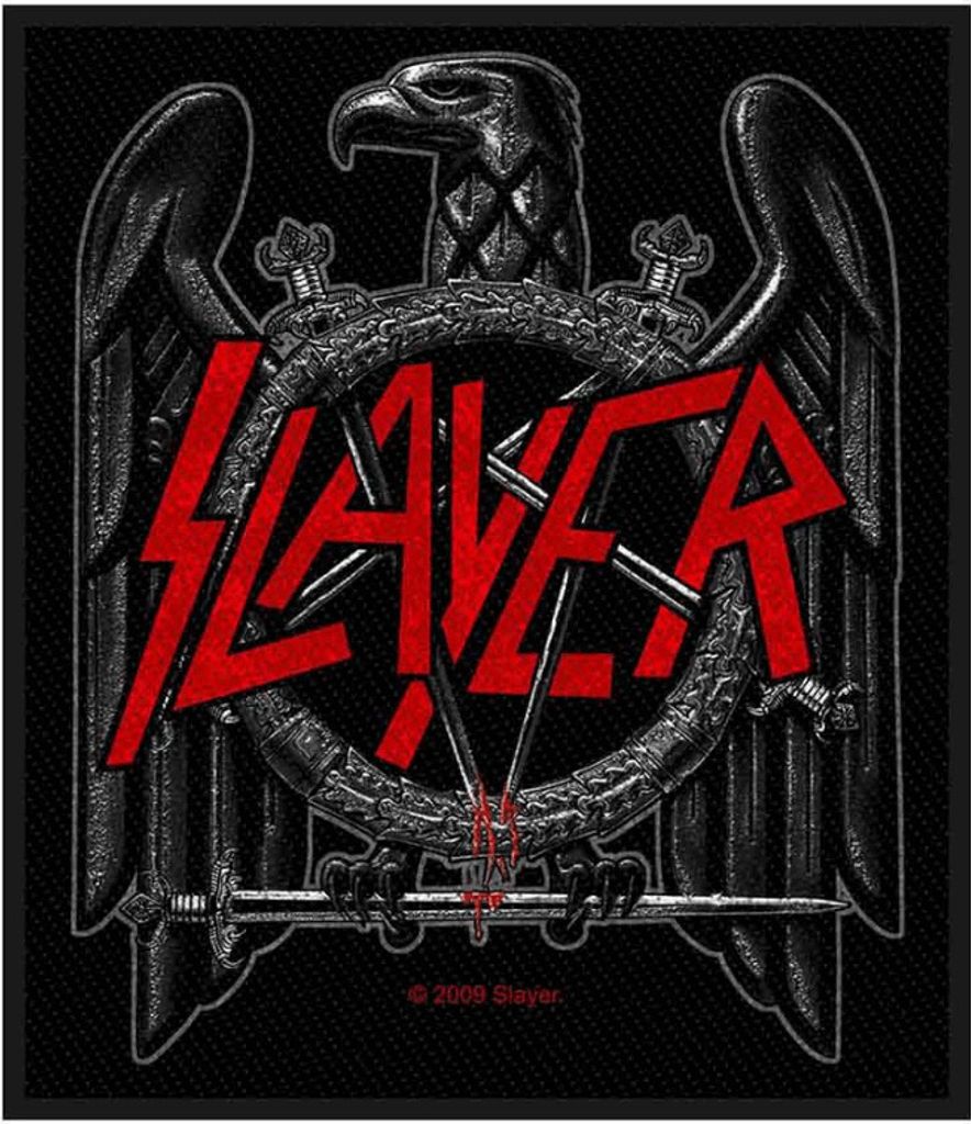 Slayer Black Eagle Aufnäher zum Aufnähen