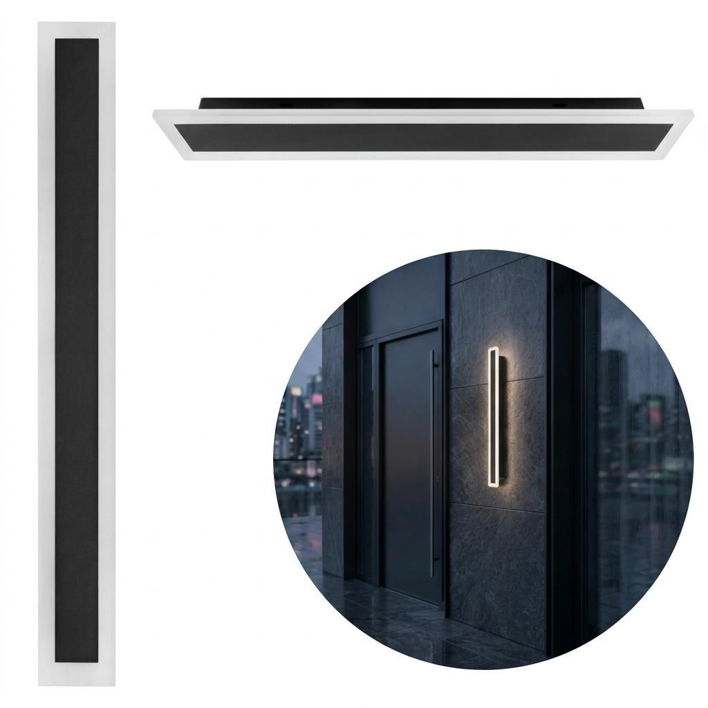 MasterLED Applique a LED da esterno IP65 100 cm Nero 38 W Immagine del prodotto 