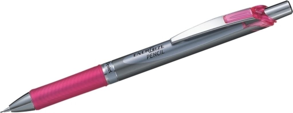Pentel ENER Gize, Różowy, Metal, Plastik, Guma, Czarny, HB, Zdjęcie produktu 