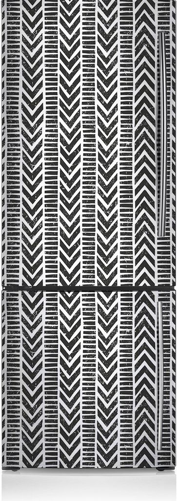 Dekoration Kühlschrank Aufkleber Magnete Küche Kühlschrankmagnete 70x190 cm - Tribal-Muster.