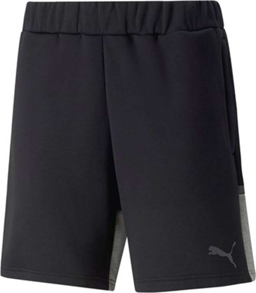 Puma Casuals Shorts für Herren aus Baumwolle, Größe:XL, Farbe:Schwarz