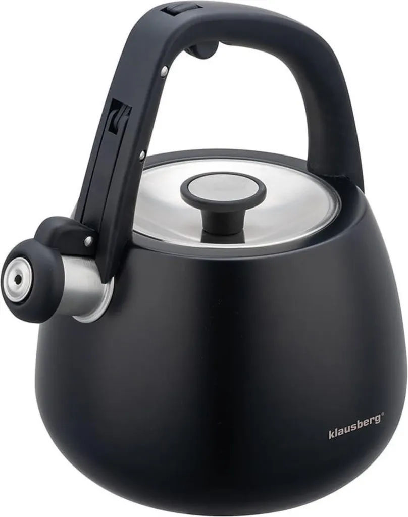 Bouilloire Traditionnelle Induction en Acier Noir Klausberg 2,5 L