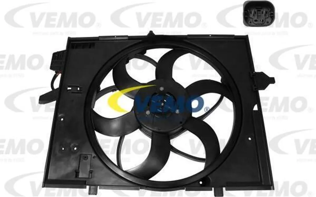 Réparer surchauffe BMW Série 5 : Ventilateur VEMO 17427526824 fiable