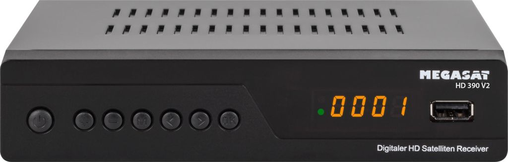 Megasat HD 390, Kabel, Full HD, DVB-S, DVB-S2, 576i, 1080p, Produktbild 