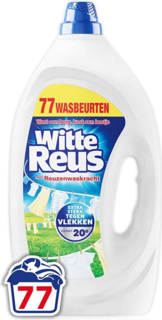 White Giant – Flüssigwaschmittel – Weiße Wäsche – 77 Wäschen - 1 Stück