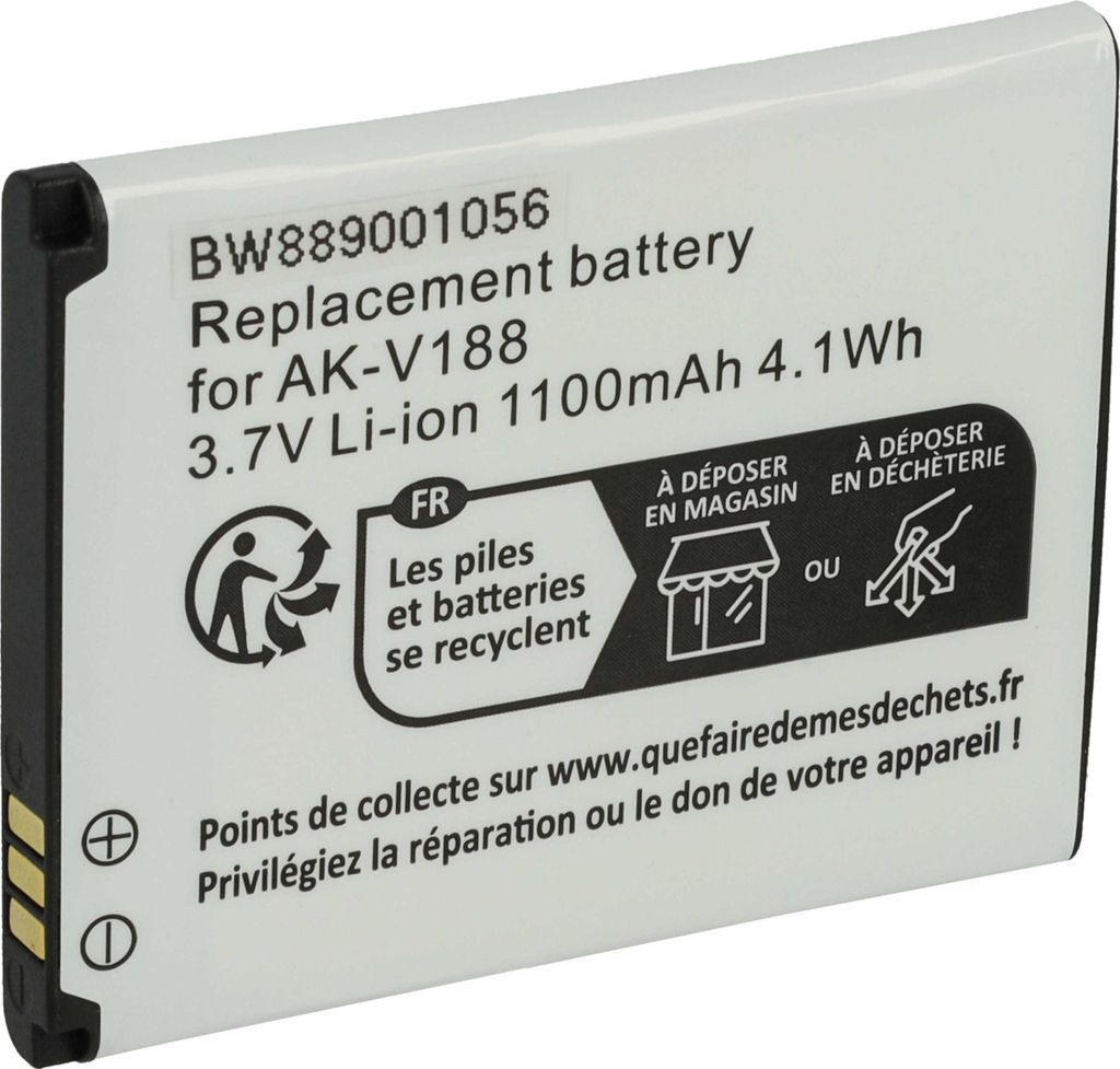 vhbw Akku Ersatz für Emporia AK-V188 für Handy Smartphone Produktbild 