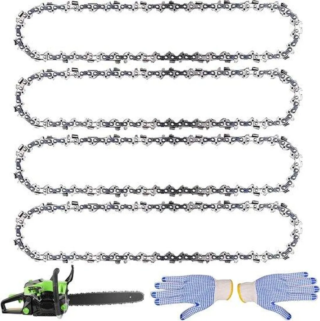 Réparez votre tronçonneuse avec ce pack guide 35 cm et 4 pignons 3/8 LP 52