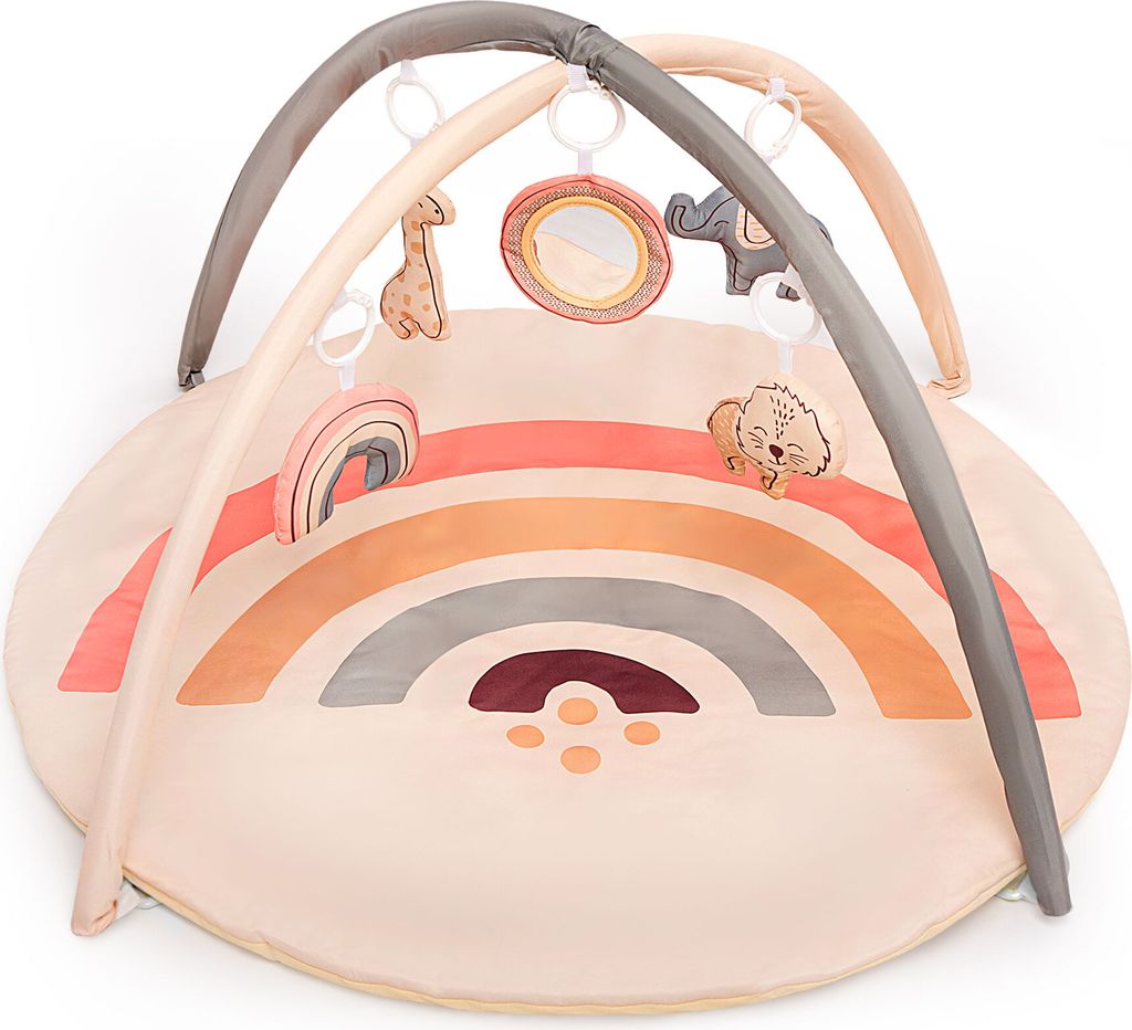 Hakuna Matte Spielbogen mit Krabbeldecke – Jungle Rainbow