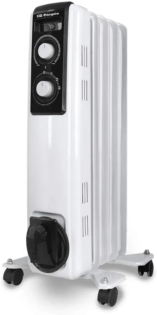Radiateur bain d'huile Orbegozo RF 1000 - Chauffage 1000W à 5 éléments