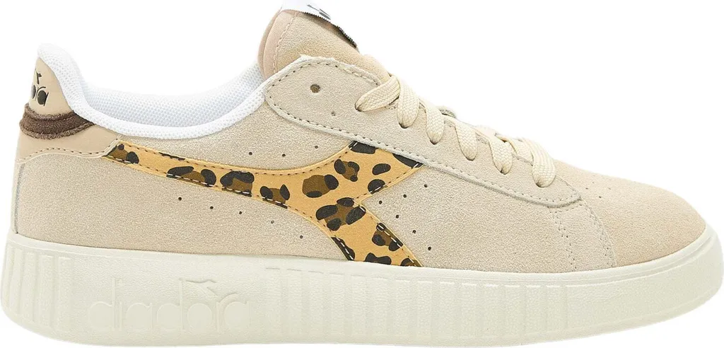 Baskets Basses Diadora 178739 Blanc et Beige - Sneakers Urbaines Confort