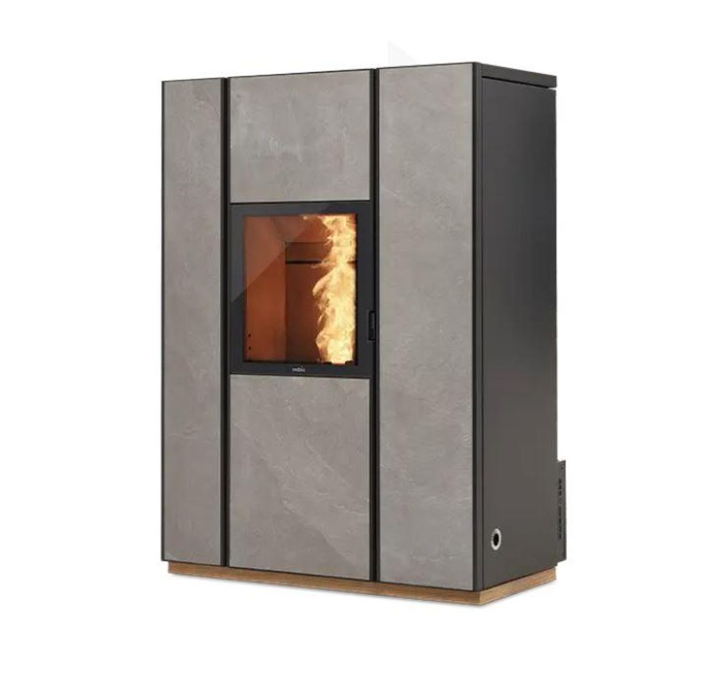 Nobis Unica 10 Hybrid-Holz-/Pelletofen, 5-Sterne- Produktbild 