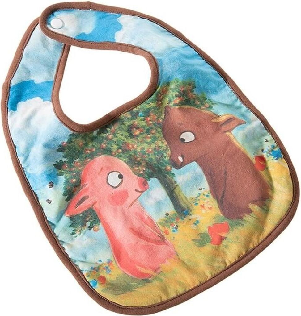 heunec Rosalie & Trüffel Lätzchen, braune Rückseite