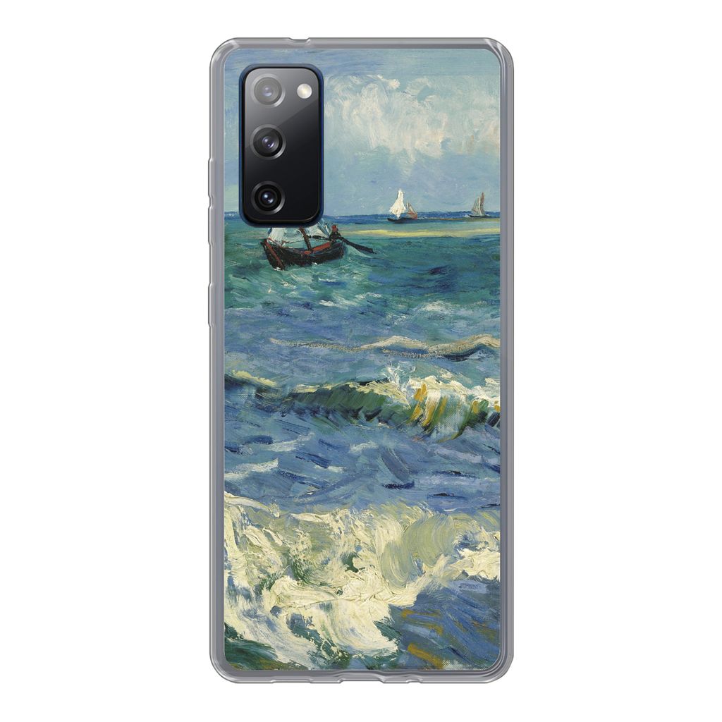 MuchoWow Handyhülle Schutzhülle Hülle für Samsung Galaxy S20 FE Meereslandschaft bei Les Saintes-Maries-de-la-Mer - Vincent van Gogh Silikon ...