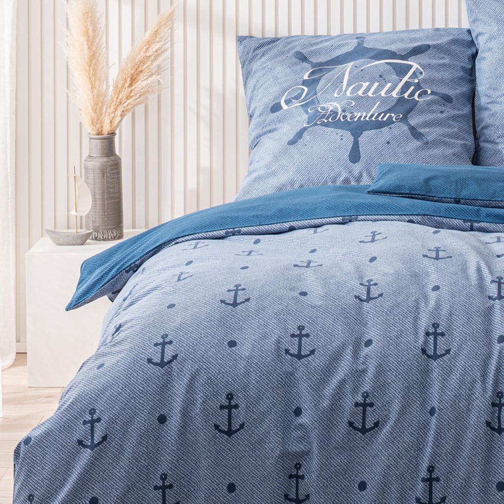 Anker Renforce-Bettwäsche 80x80 + 135x200 cm · 2-teilig · Produktbild 3