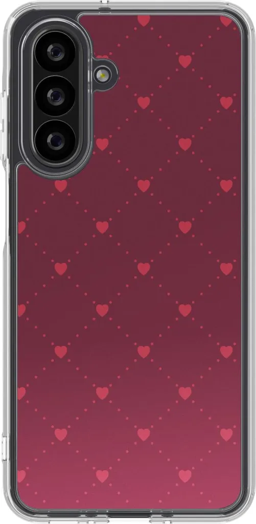 Custodia imoshion Design per Samsung Galaxy A26 - Crush Check Coral Dust