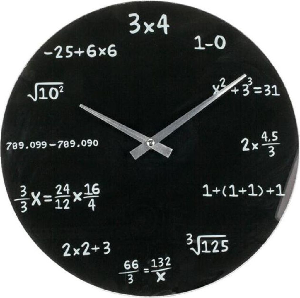 Horloge en verre MATHEMATIC 35 cm Image du produit 