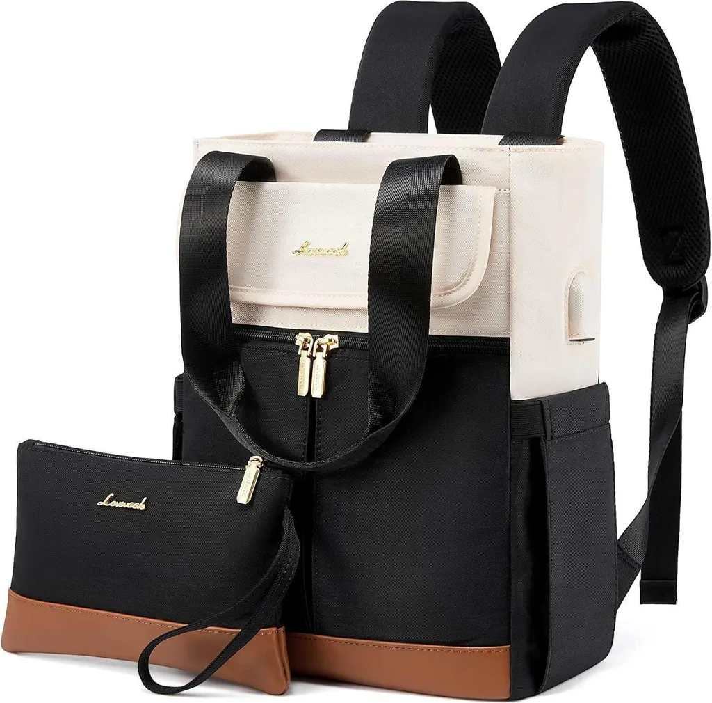 Mini Zaino Donna da Viaggio LOVEVOOK - 13.3" Borsa Tracolla Anti-pioggia