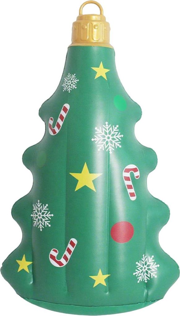 Aufblasbare Weihnachtsdekoration, aufblasbare Weihnachtsbaum-Handschuh-Dekoration, wiederverwendbar, aufblasbare hängende Weihnachtskugel für die...