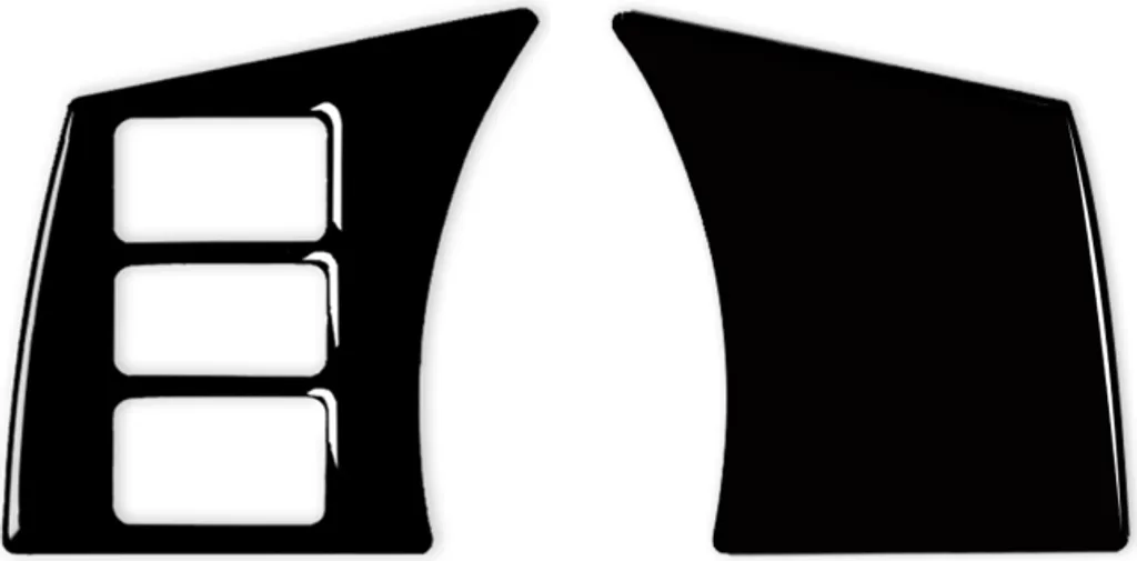 Adesivi Cornice Volante Nissan 350Z 2003-2009 | Carbon Look Tipo C