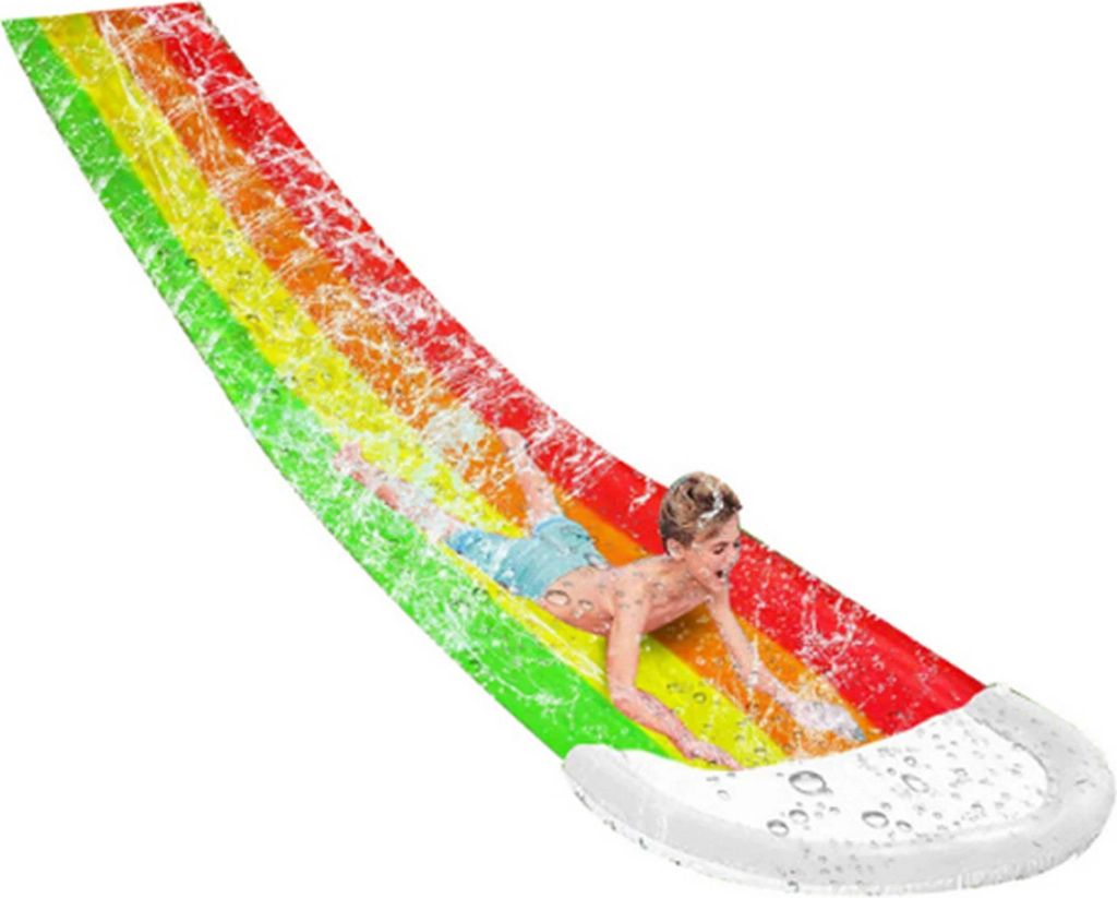 Scivolo gonfiabile con sistema di irrigazione, colore Immagine del prodotto 