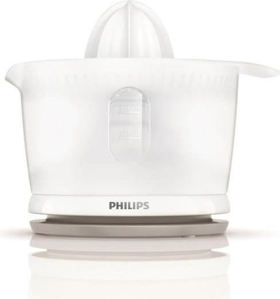 Zitruspresse PHILIPS Daily HR2738/00, 0.5L Kapazität, Kompaktes Design, Vollständig Abnehmbar, Weiß