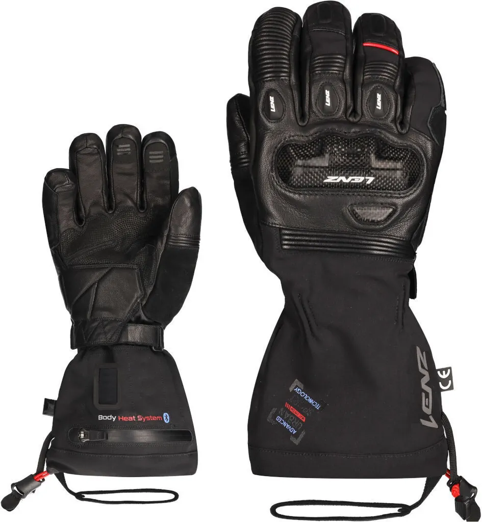 Gants chauffants Lenz Touring Noir S - Ne souffrez plus du froid S